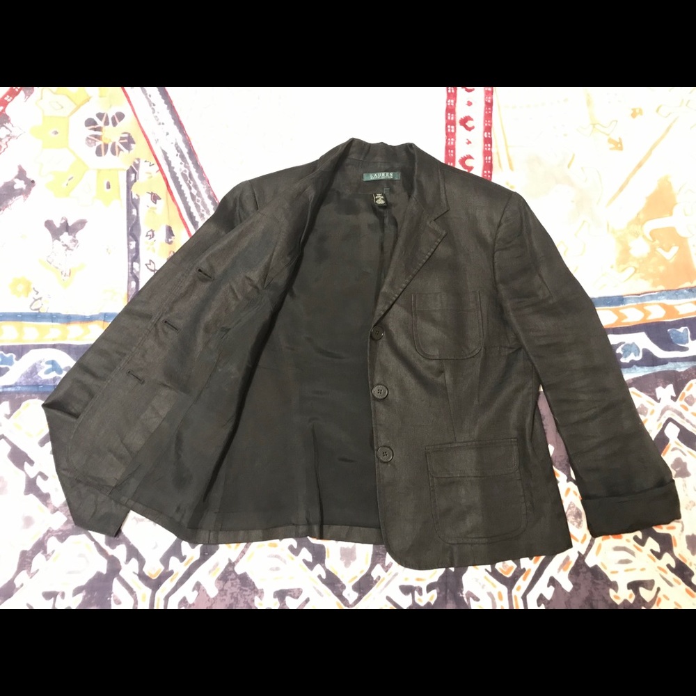 Ralph Lauren Linen Blazer - Picture 2 of 8